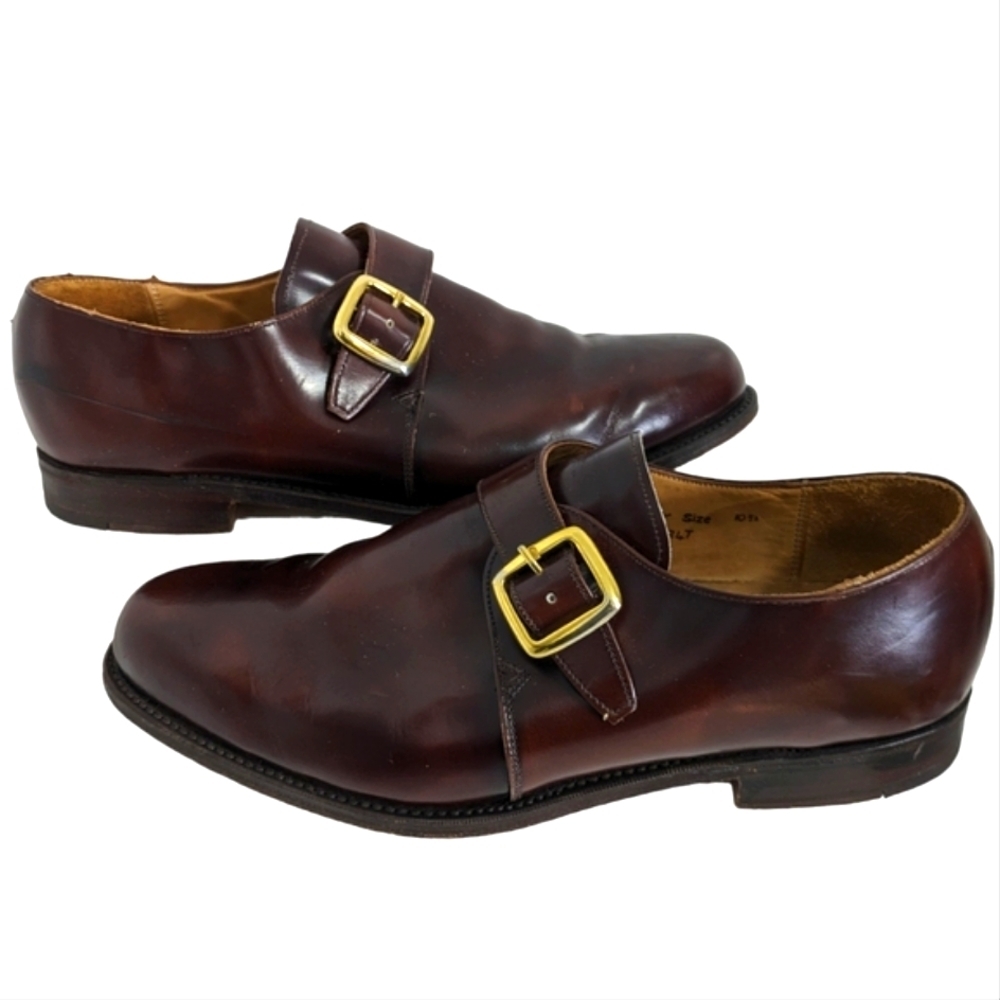 Royal Tweed Division Of Church's Monk Strap Shoes...Size 10.5